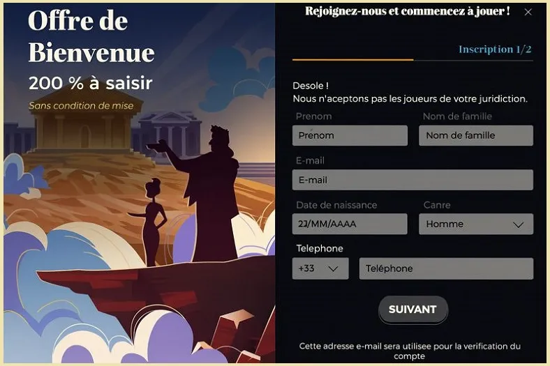 Inscription et Connexion